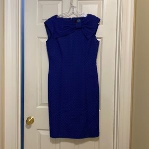 Tahari Navy blue classy dress